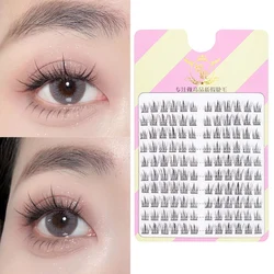 10 Pairs Fairy False Eyelashes Little Devil Individual Lashes Extension Naturally Heat Bonded Cluster Lashes Makeup Tools