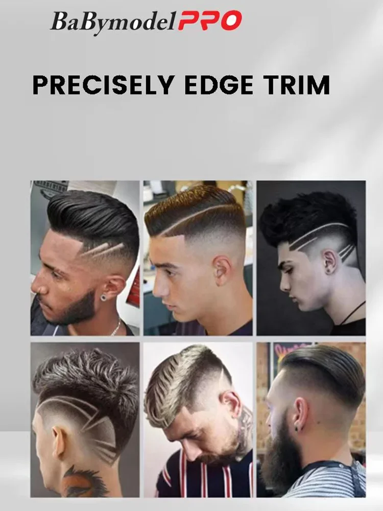 2024 ใหม่ Babymodel PRO Professional Hair Clipper Trimmer เครื่องโกนหนวดชุด 7500RPM DLC ใบมีดโลหะผสม Professional Hair Trimmer ซ็อกเก็ต USB