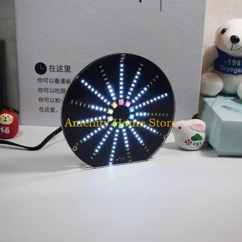 F26C LED Okrągły wizualizator Wyświetlacz widma muzycznego Zestaw do lutowania komponentów