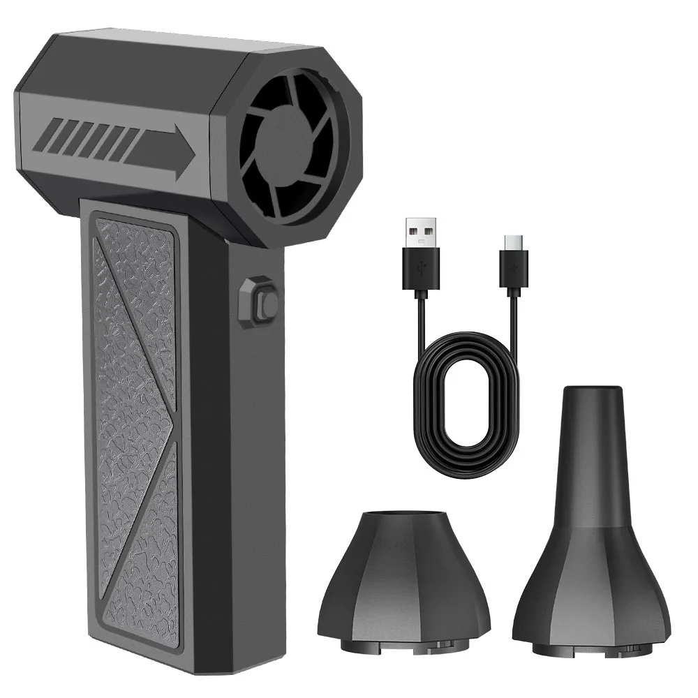 Souffleur d'air portable pour voiture, aspirateur turbo, ventilateur à jet puissant, outils de netto