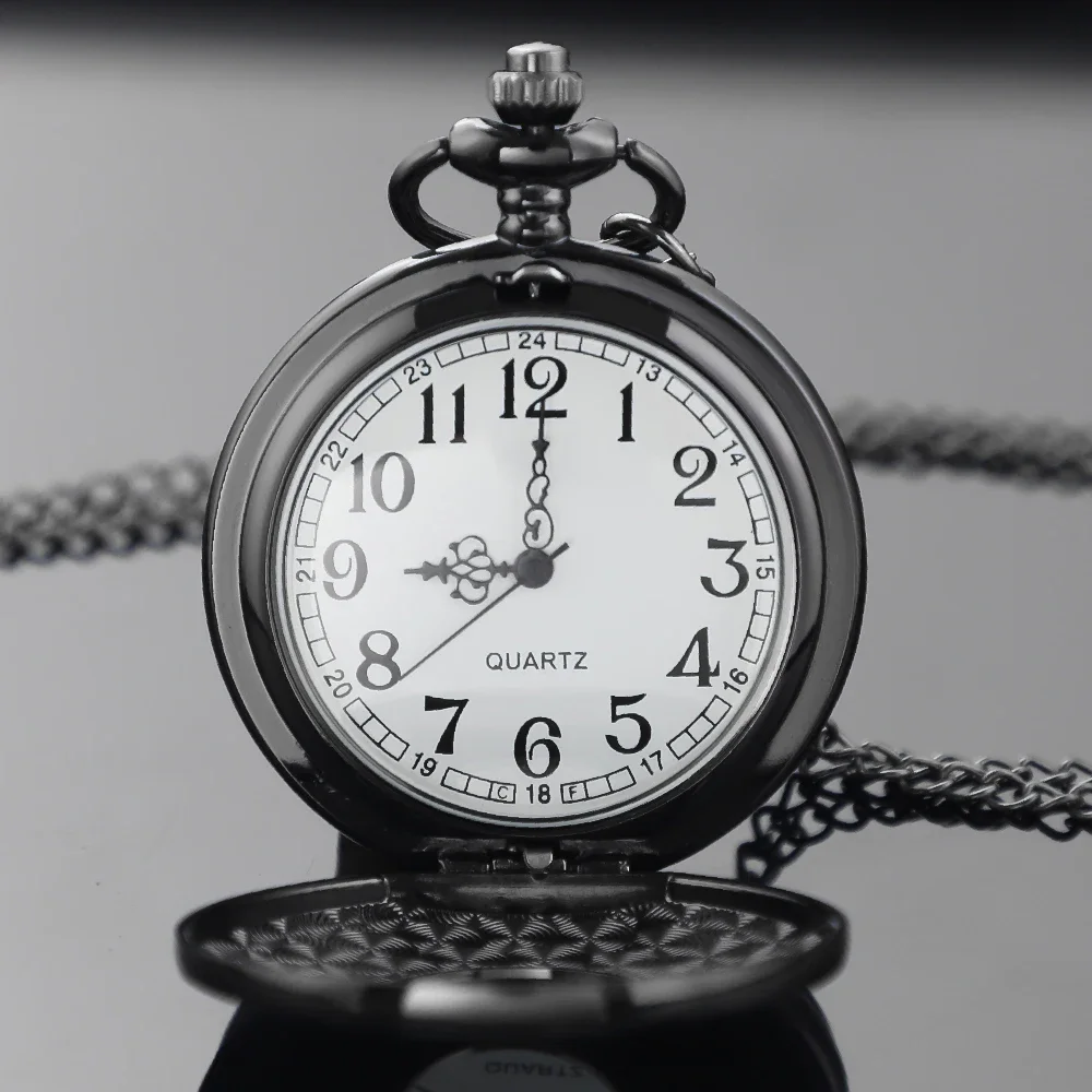 الطلب الروماني ريترو كوارتز ساعة الجيب خمر قلادة قلادة للجنسين ساعة للرجال النساء الأطفال هدايا فريدة من نوعها #3