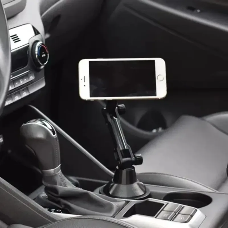 

360° Rotation GPS Magnetic Phone Holder Installation of Water Cup in Car for Magsafe iPhone 17 16 15 14 13 Samusng Xiaomi Mount