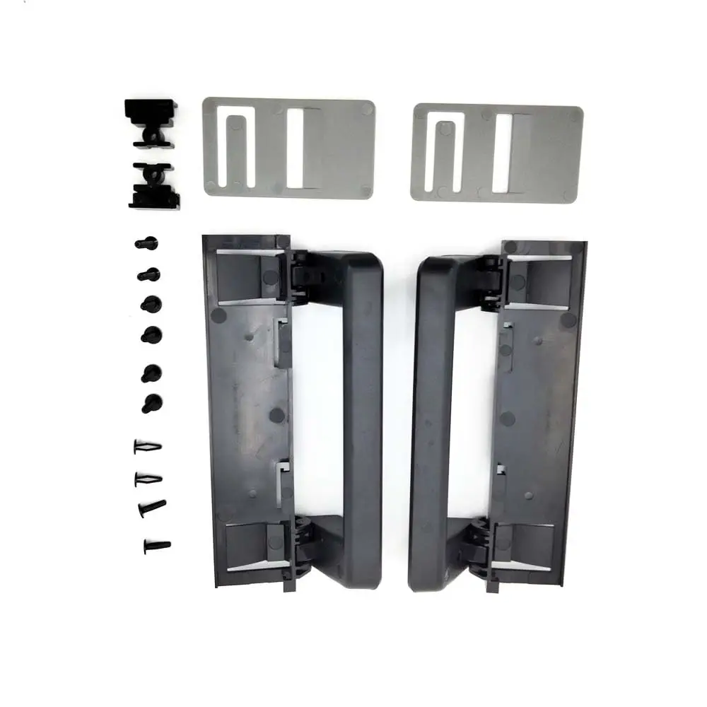 

2Pcs Refrigerator Door Handle Black For RV 3316882900 DM2882 DM2672 w/ Hardware