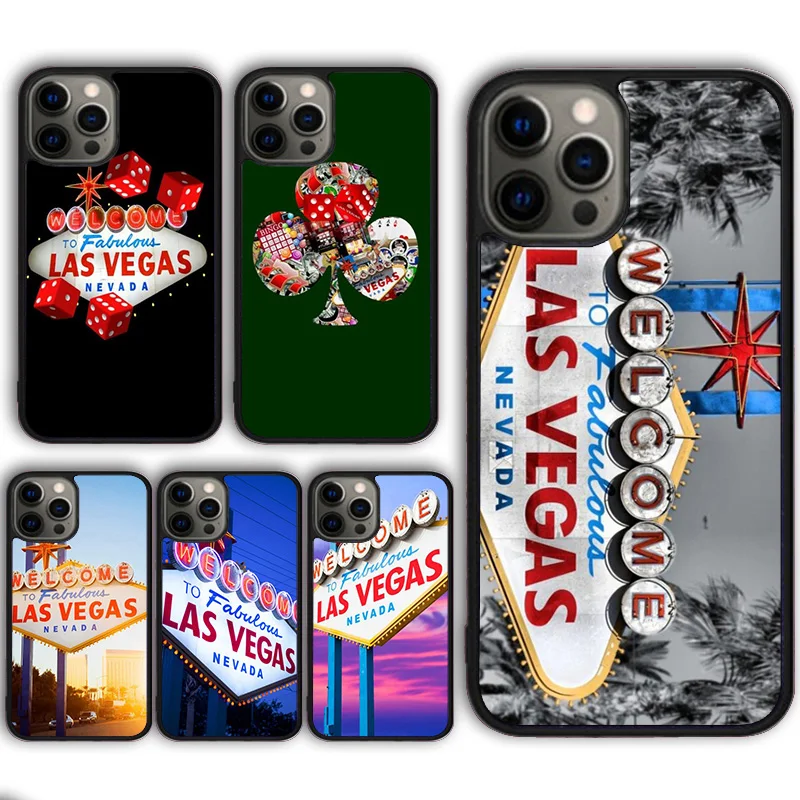 Las Vegas Nevada Gamble Phone Case Cover for iPhone 16 15 SE2020 13 14 11 12 Mini Pro Max Max 6 7 8 Plus coque fundas Shell