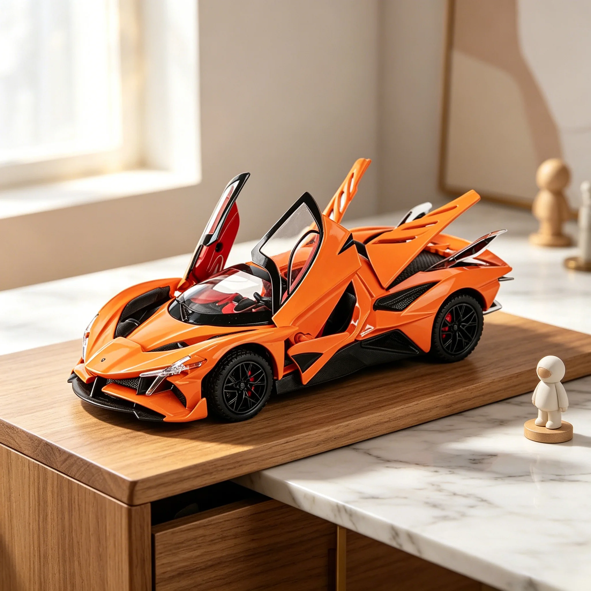 

1:24 scale Apollo Helios alloy die-cast car model EVO supercar children's toy boy racing gift desktop collection ornaments