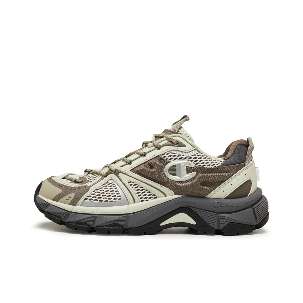 Champion Low top Running Shoes Men's Pasture Green/Coffee Bean Gray U6AFCRM18N1
