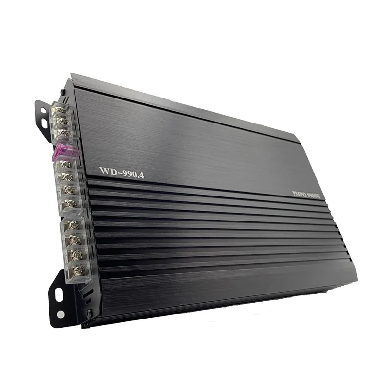 WD-990.4 4-Channel 12V Car Power Amplifier Digital Stereo Surround Passive Subwoofer Audio Player For Cars Max 9900W view 4