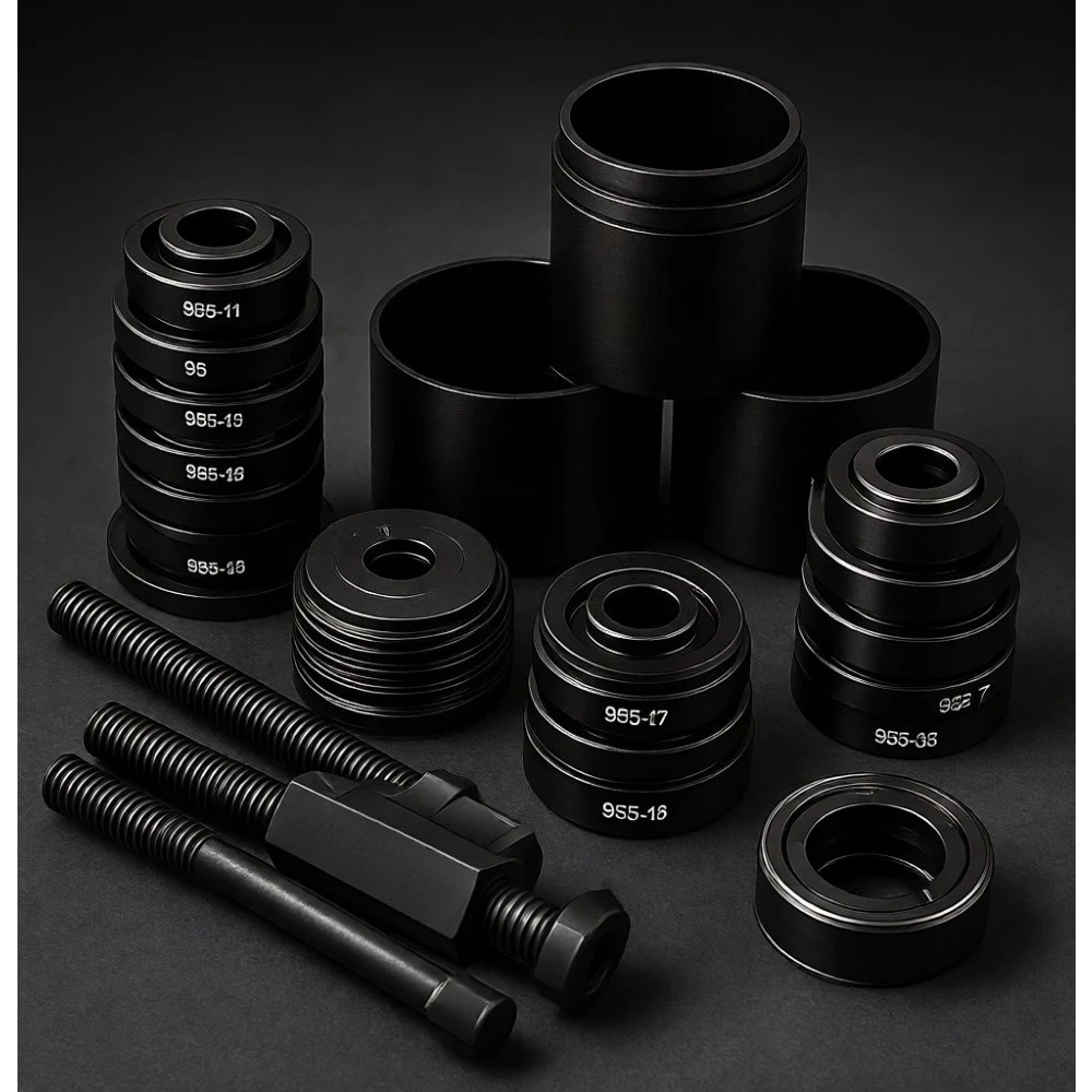 

Front Wheel Drive Bearing Removal and Installation Kit 24 Piece Universal Tool Set