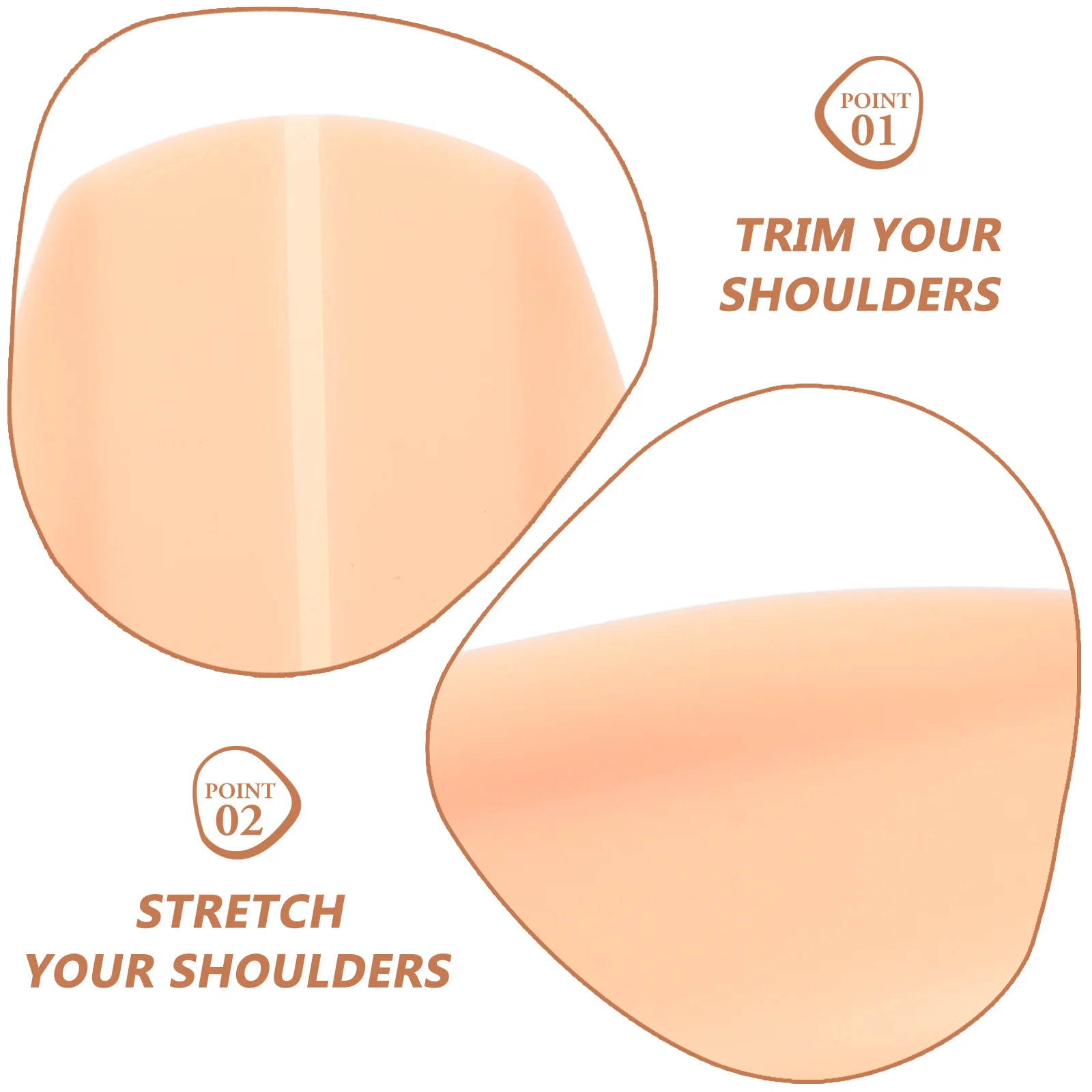 6 Stück Silikon-BH-Träger-Kissen, rutschfeste Schulterpolster, Schulterstützenschutz, lindert Beschwerden für den täglichen Gebrauch von Frauen