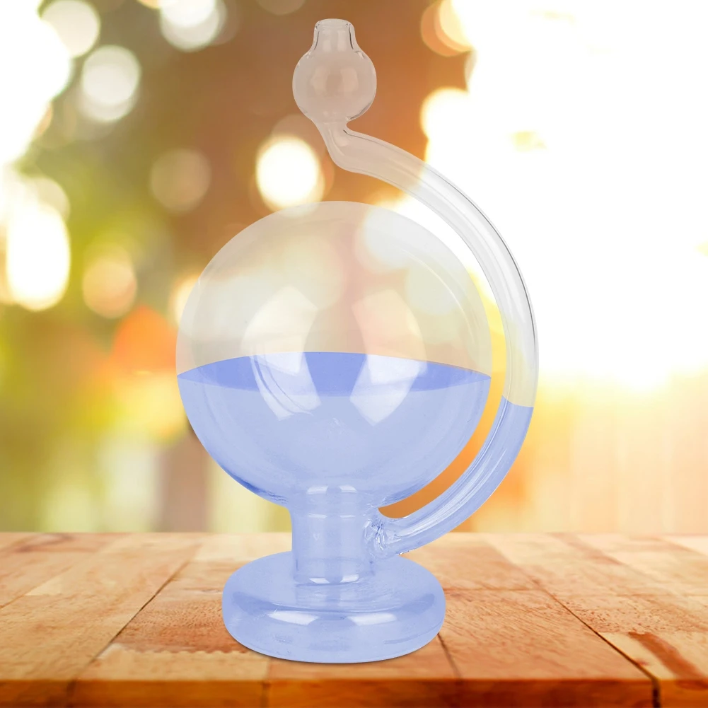 Weather Forecast Bottle Innovative Weather Forecast Glass Bottle Weather Predictor Barometer Home Decoration Blue Weather Glass