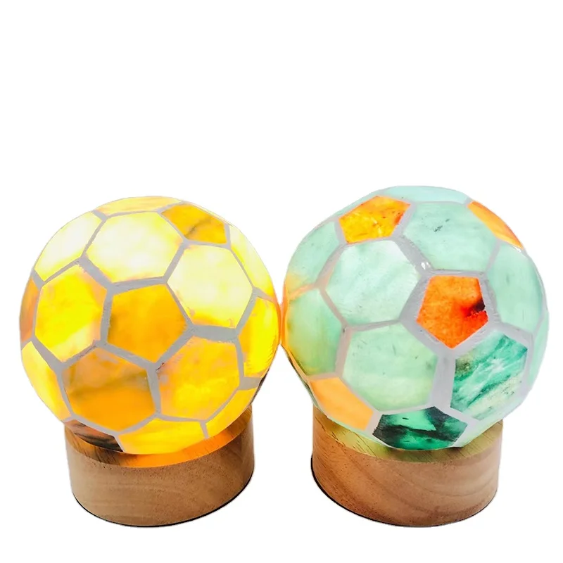 Natural Quartz Crystal Crafts  Football night lights