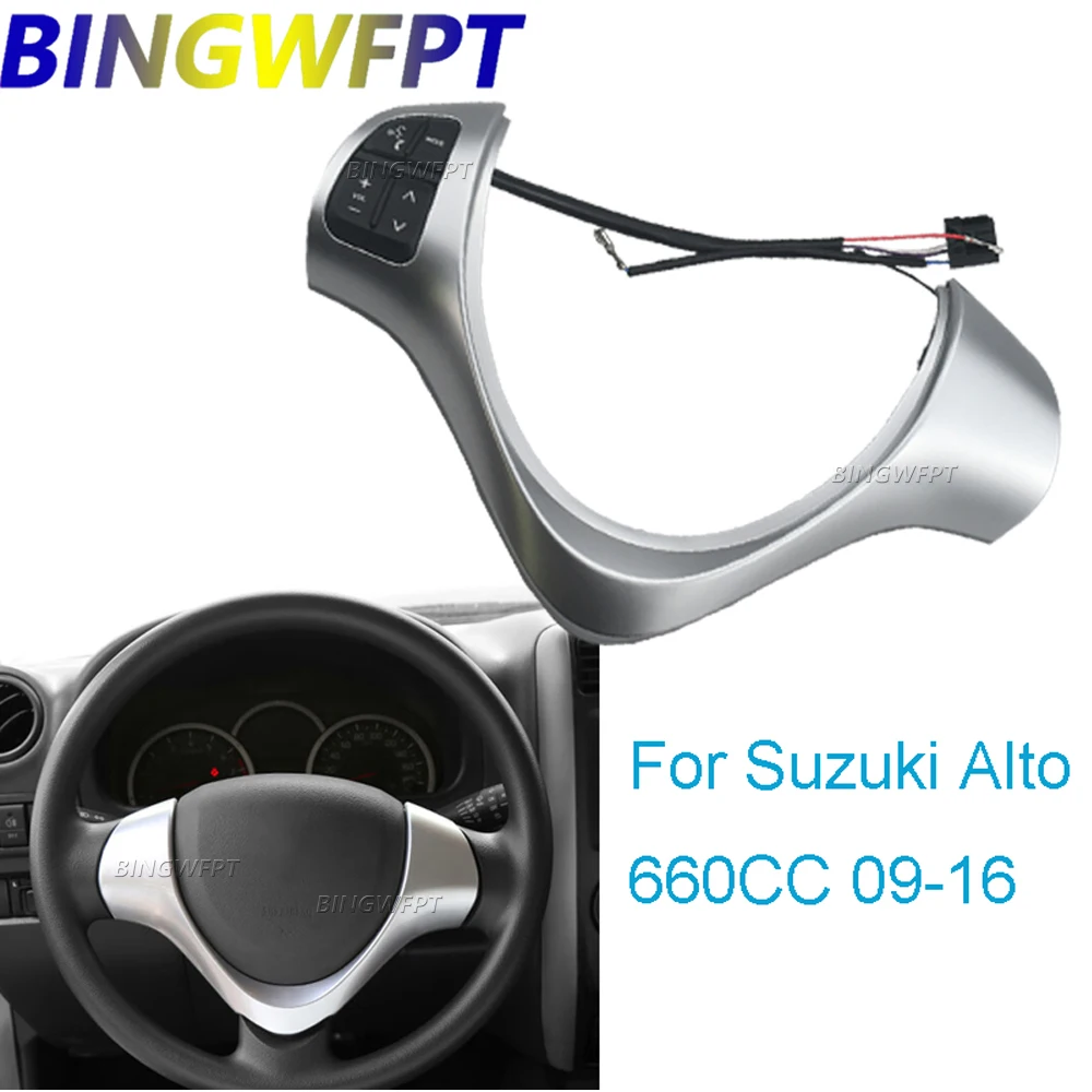 

New Multifunctional For Suzuki Alto 660CC 2009-2016 Mobile Bluetooth Steering Wheel Button Switch