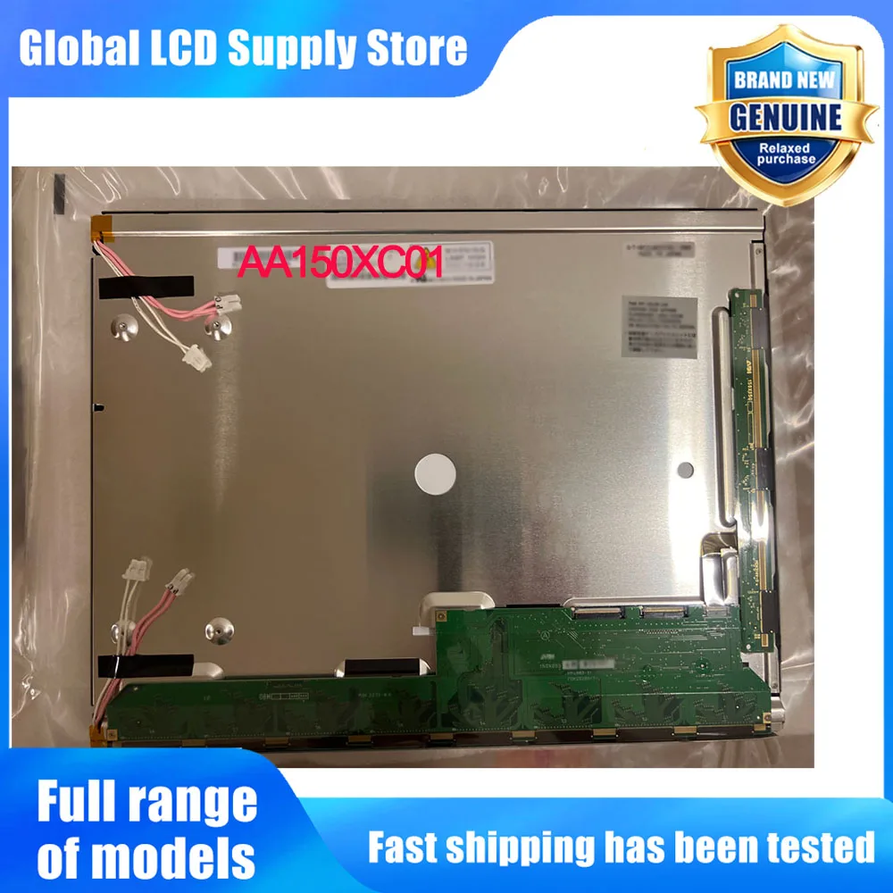 AA150XC01 15.0 Inch 1024*768 LCD Screen Display Panel Replacement for Industrial POS Medical Monitor LCD Display