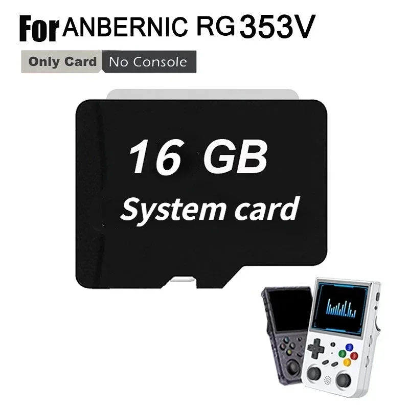 HOT 512GB TF Card Preloaded Games for ANBERNIC RG353V RG353VS Bag