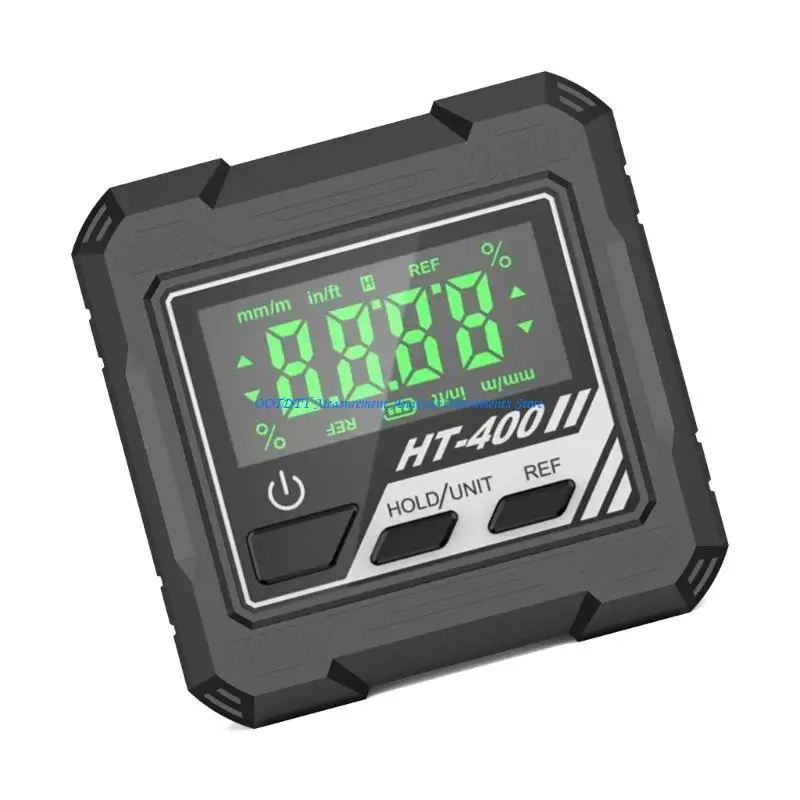 367D Professional ABS Digital Protractor Level with Clear LCD Display & Easy to Carry Ergonomic Designs for Projects