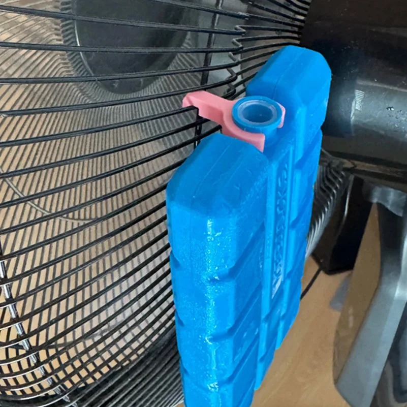 5/10 Pack Ice Pack Clips Fan-Mounted Ice Pack Holders for Air Cooling, Summer Fan Accessories for Cooling Air and Keeping Cool in Summer
