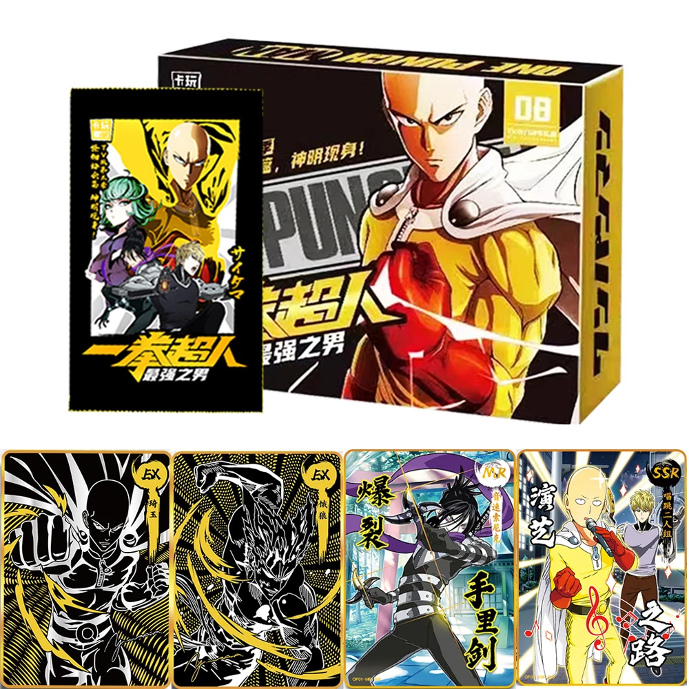 

New Genuine One Punch Man Cards Series Classic Anime Character Rare Limited Edition SSR Combat Style Cards Board Game Toy Gifts