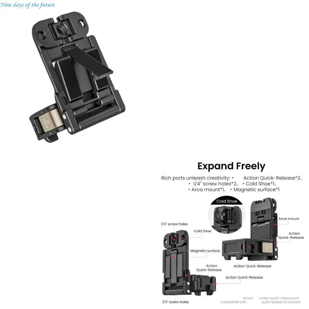 

Алюминиевый удлинитель камеры для Pocke для аксессуара E65A спортивной фотографии