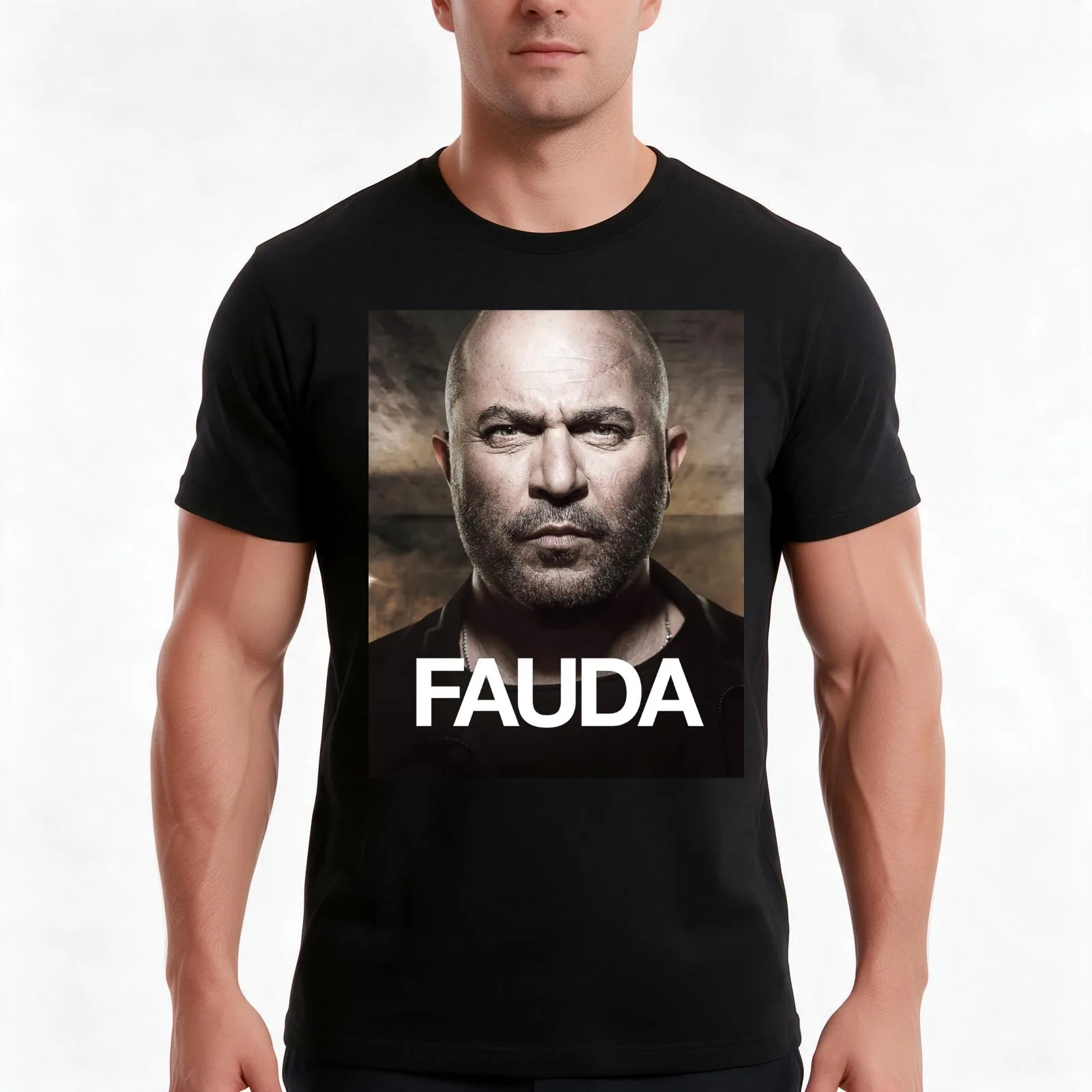 Fauda,netflix Fauda, Fauda Series T-Shirt, Summer Casual Cotton Tee, Oversized Streetwear Tops, Vintage Graphic Print