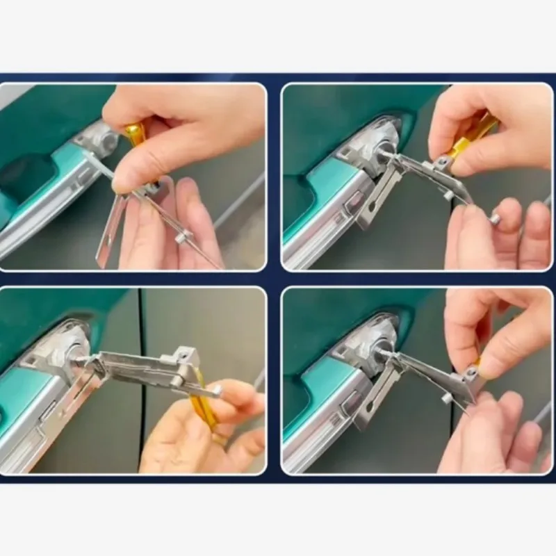 1/2/5pcs Power Lever Handle Replace Generality 2IN1 Tool Multi-dimension for LIshi 2 in 1 Locksmiths tool