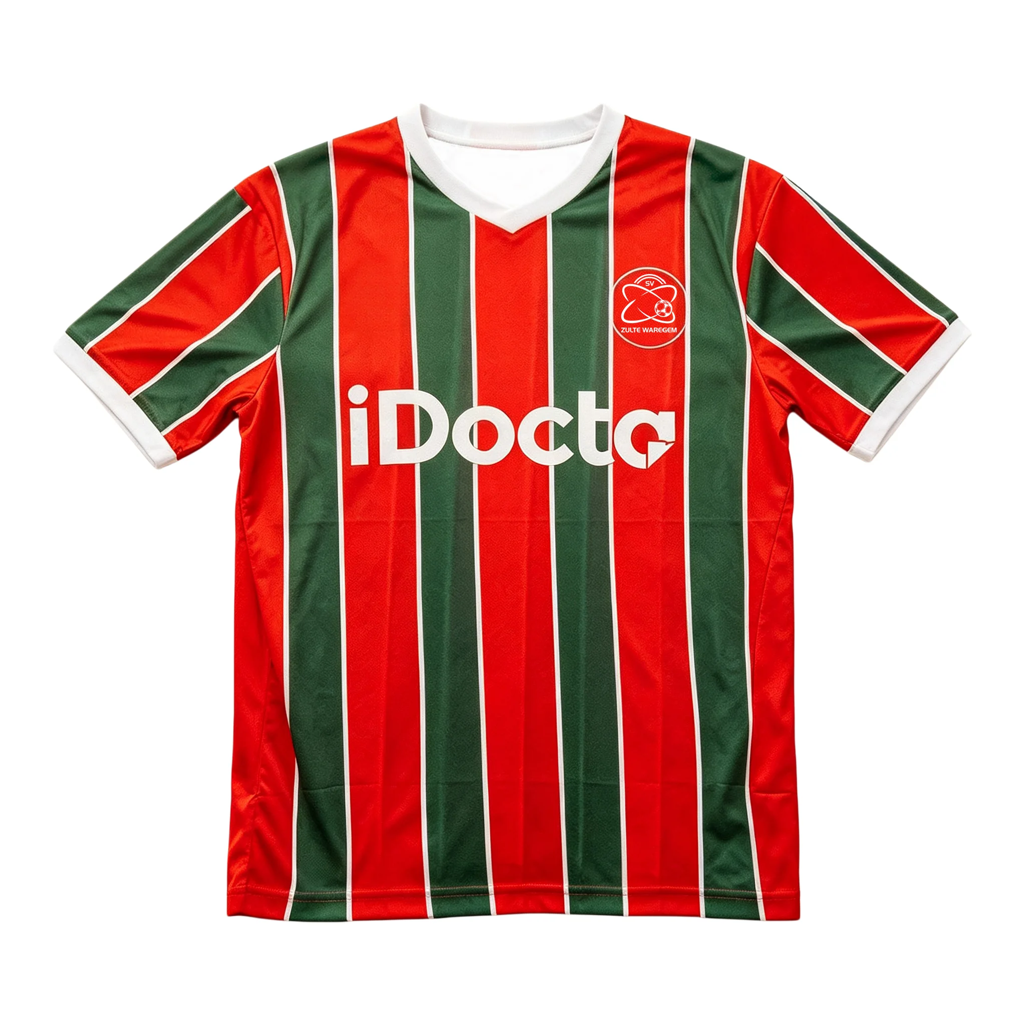 2026 summer Belgium SV Waregem football jersey Men and Women Y2k Comfortable Outdoor V-Neck Tee Soccer Jersey Tops