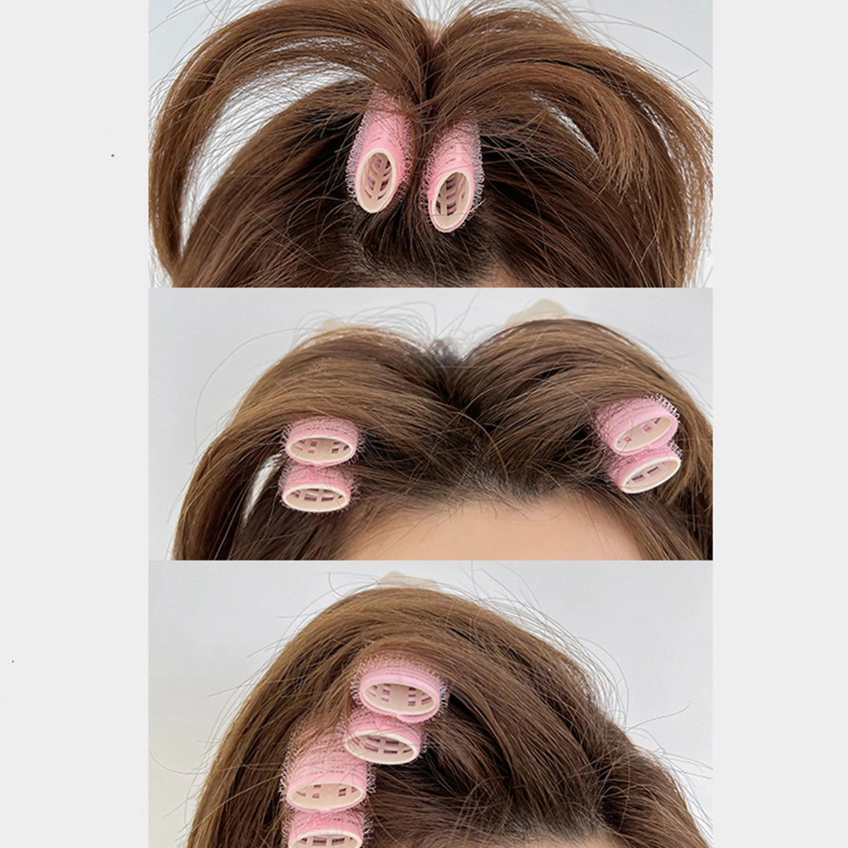 Natürliche Haarwurzel Flauschige Clips Haarnadel Lockige Lockenwickler Culers Pony Haar Styling Haare Faul Koreanische Styling Haar Zubehör – Detail 4