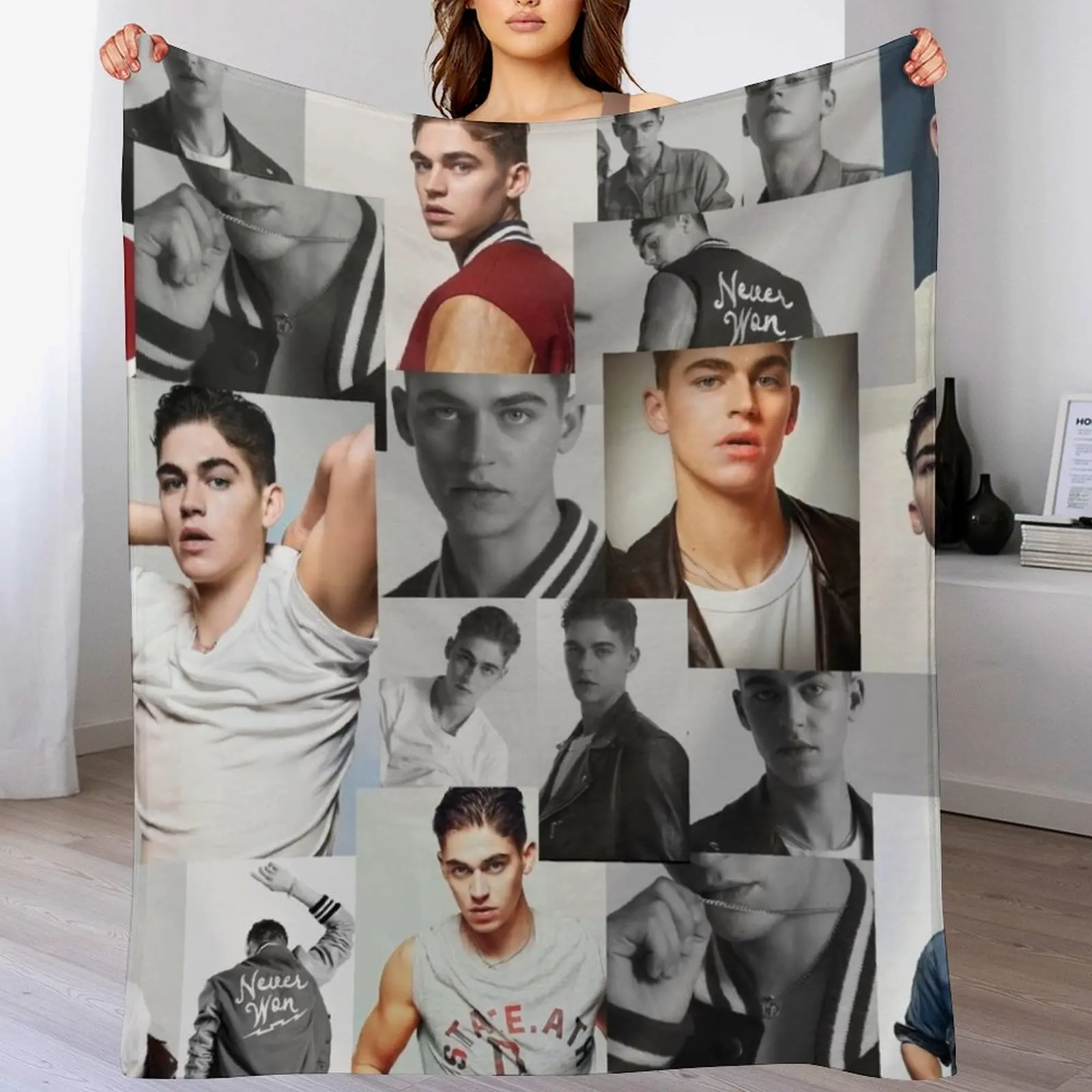 

Hero Fiennes Tiffin// Super Dry Throw Blanket Plaid manga Beautifuls Blankets