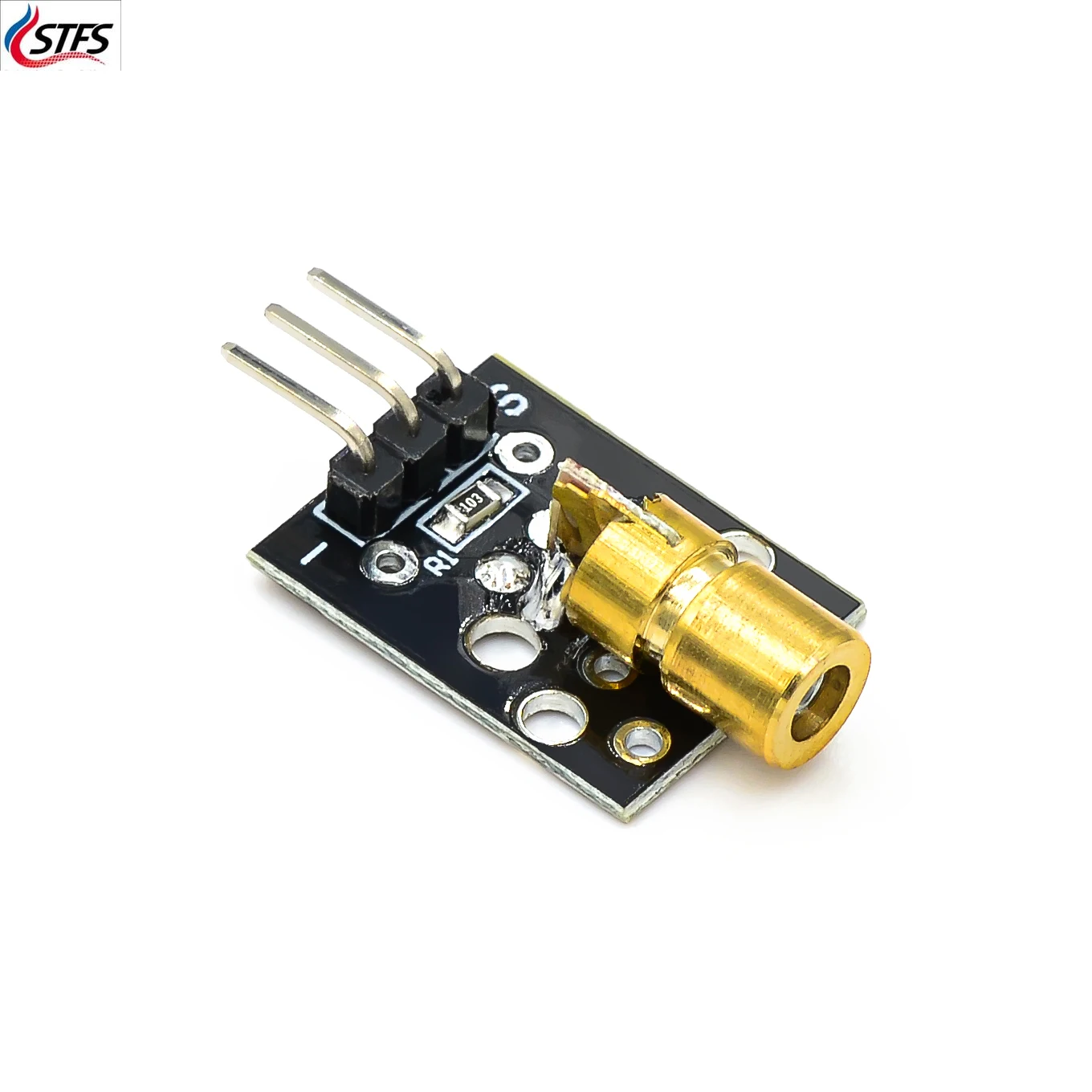 650nm Laser sensor Module 6mm 5V 5mW Red Laser Dot Diode Copper Head for