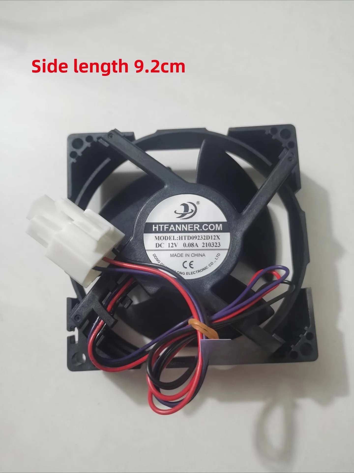 For Midea Refrigerator Fan Parts HTFANNER .COM HTD09232D12X DC12V 0.08A