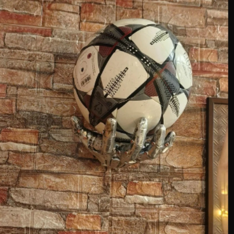 Wall Mounted Basketball Storage, Home Storage Rack, Cyberpunk Mechanical Arm, Wall Crafts, Wall Decorations, Ornaments, Gifts