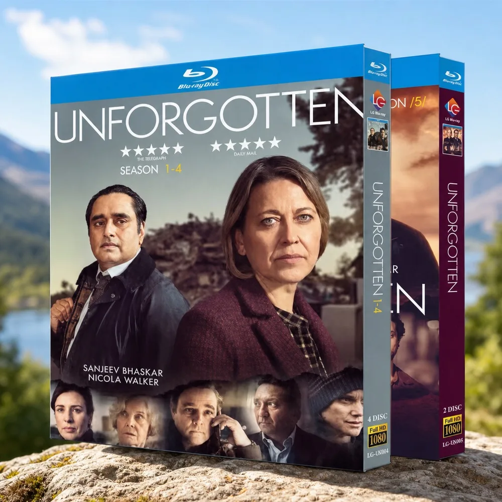 Unforgettable Seasons 1–5 Blu-ray HD British TV Series Box Set with English & Traditional Chinese Subtitles
