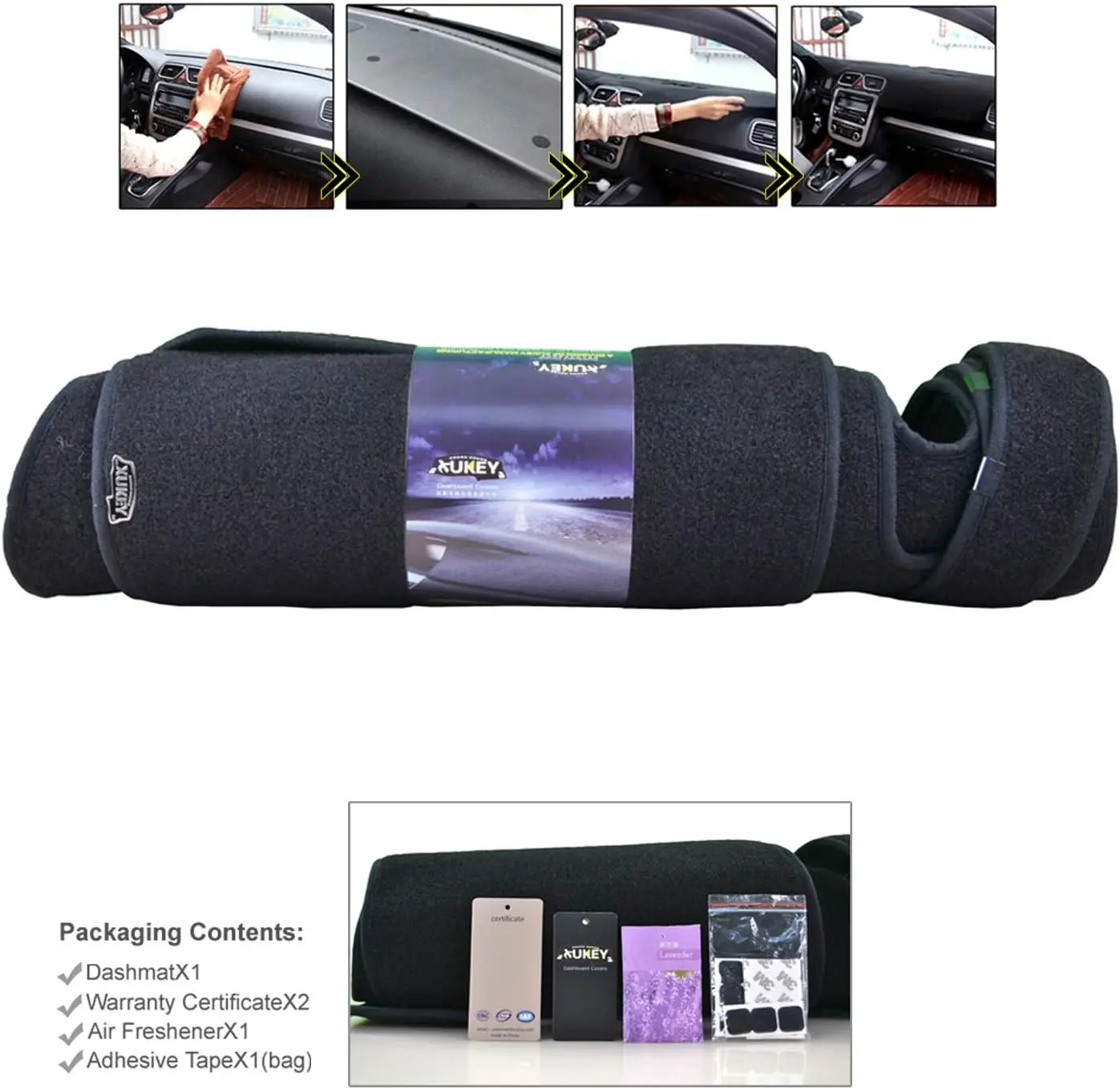 Fit For 2009 2010 2011 2012 MAZDA 6 GH Dashboard Cover Dashmat Dash Mat Pad Sun Shade Cover Carpet Protective Car Accessories