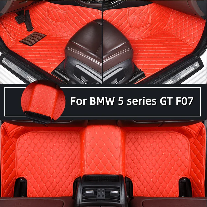 

Car floor mats for BMW 5 series GT F07 535i 528i Five seats 2014-2017 2015 Custom auto foot Pads automobile cover accessories