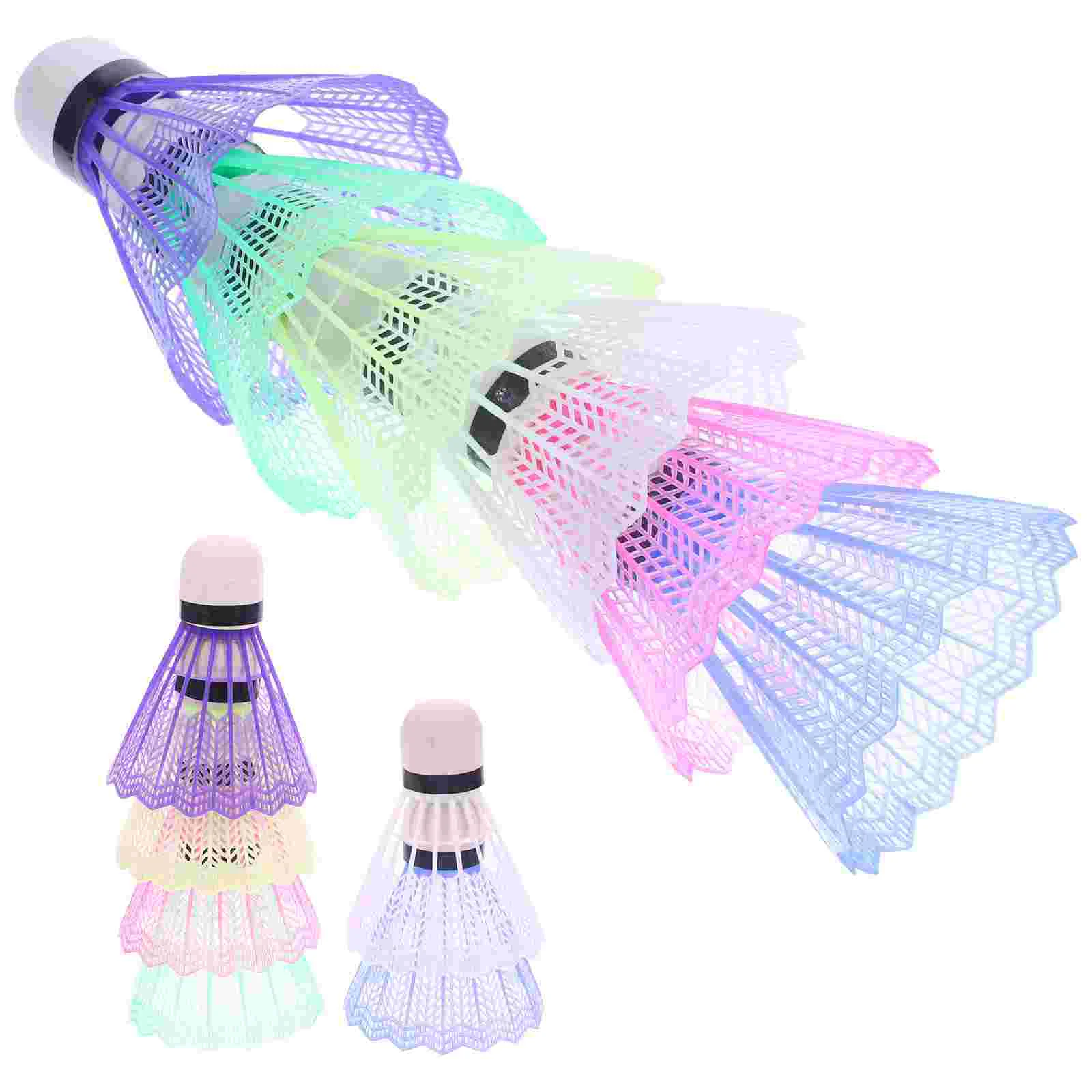 

WINOMO 12Pcs Nylon Shuttlecocks Training Plastic Badminton with Great Stability and Durability for Sports