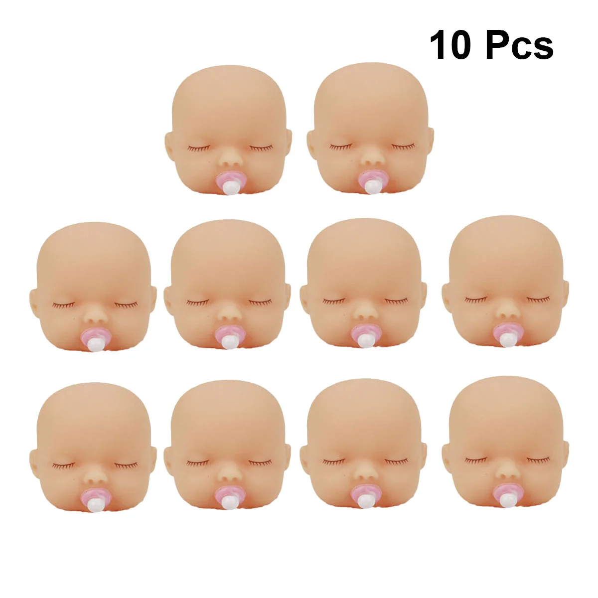 

10 Pcs Body Part DIY Crafts Vivid Baby Decor Dolls Keychain Accessories Babies