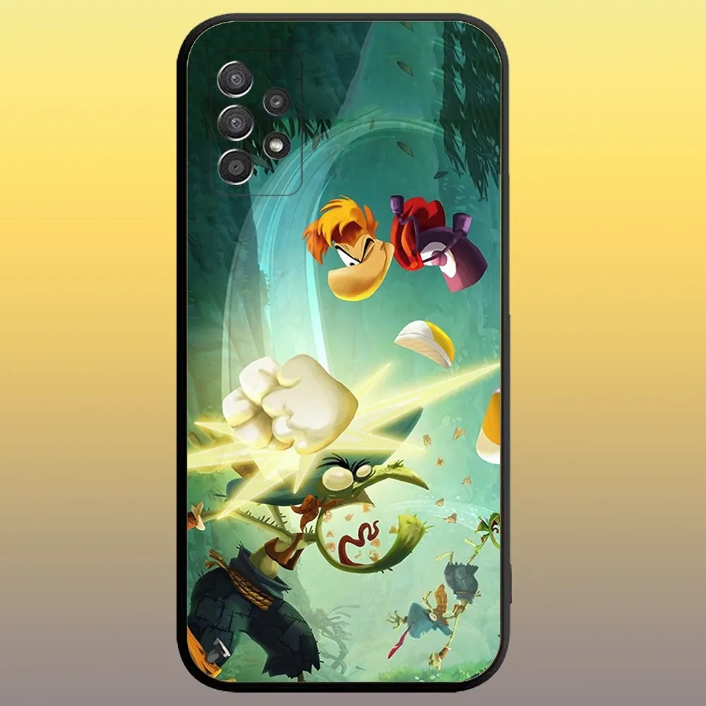 Game Rayman Legends Phone Case for SamsungA 91,80,73,72,71,70,53,52,51,42,41,40,32,31,30,22,21,20,13 S 4G 5G Soft Black Case