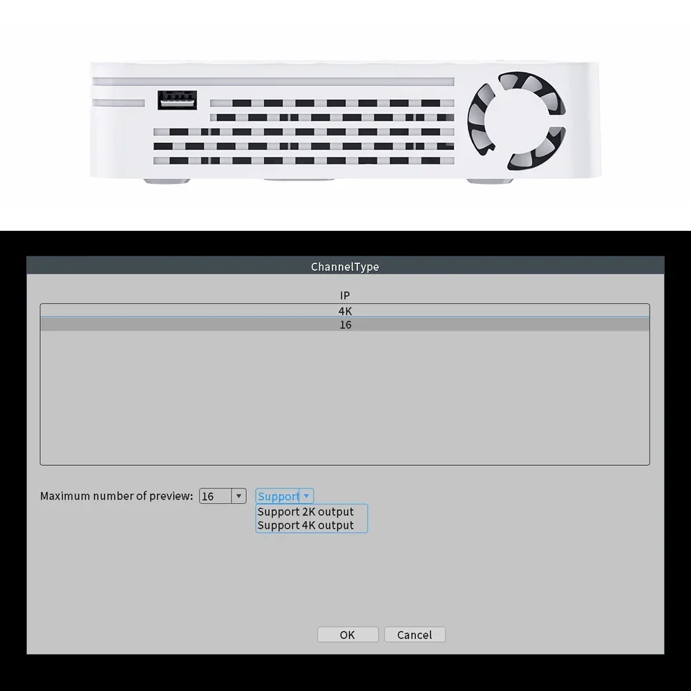 Imagem -02 - Xmeye-network Video Recorder Câmera ip Kit de Segurança do Sistema P2p Suporte 4k 8ch Poe Nvr Register H.265 Mais Gravação 24 7