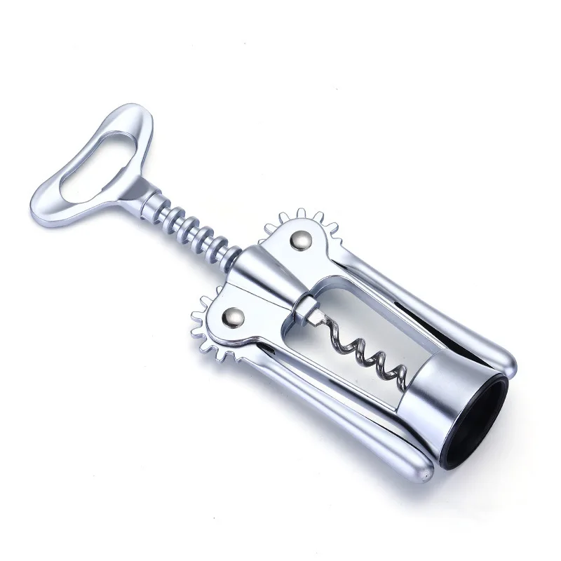 Zinc Alloy Wing Wine Corkscrew Bottle Handle Opener Portable for Restaurant Chateau Bar Tools