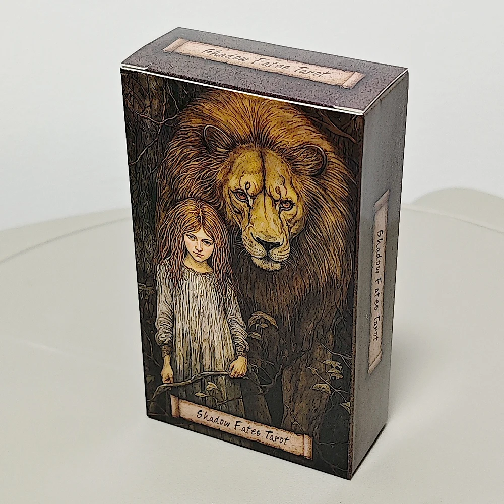 

Колода Таро Теневой Судьбы 10,3*6 см, 78 шт. Темные карты, показанные в фольклорном, мифи и мудрости теней - русский язык