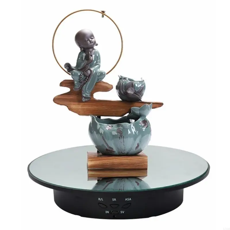  Rotating Display Stand 90/180Degree Motorized Rotating Turntable Revolving Stand