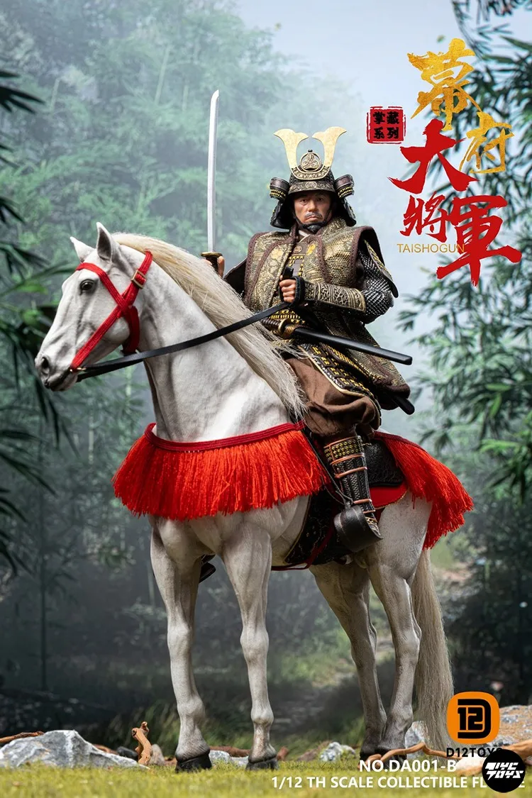 In Stock Genuine D12TOYS Grand General of the Shogunate 1/12 Action Figure DA001 Model Toys Collection Ornament Gifts