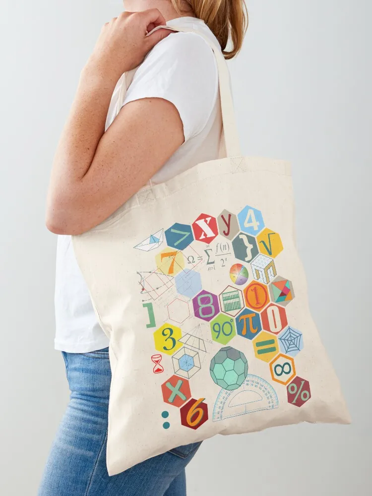 Math in black! Tote Bag Eco bag bags woman 2026 sac pour femme