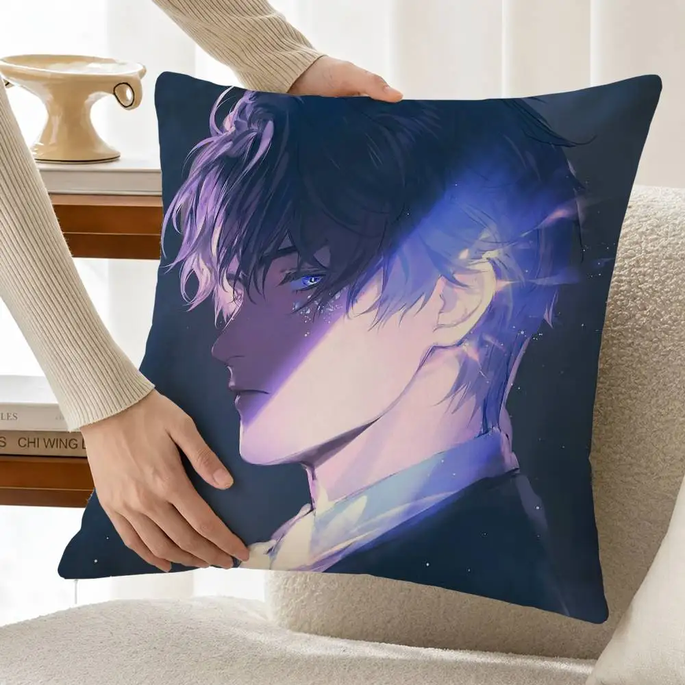R-Rafayel love and D-deep space Pillow Case Pattern Printed Pillowcase For Living Room Sofa Cushion Cover