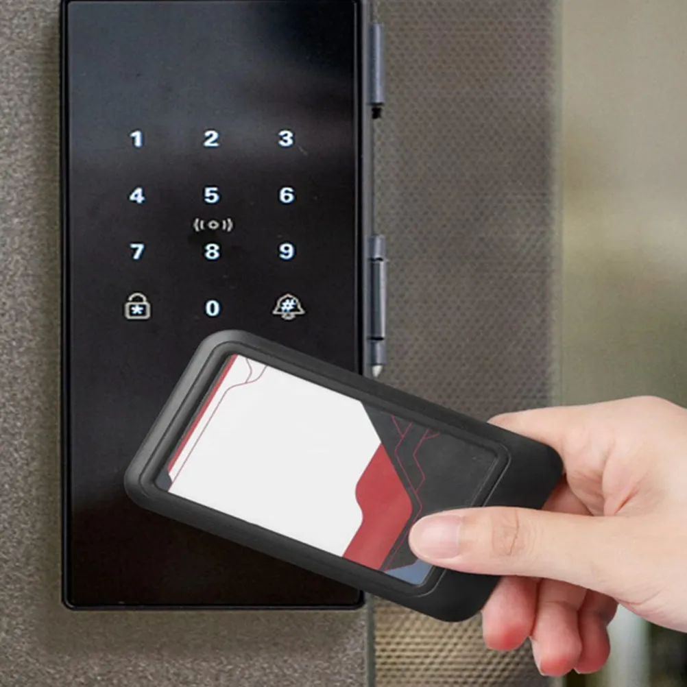 

10 шт. вертикальных прозрачных держателей для бейджей из прочного АБС-пластика, защита для ID-карт для офиса, работы, конференций, выставок, с ремешком на шею