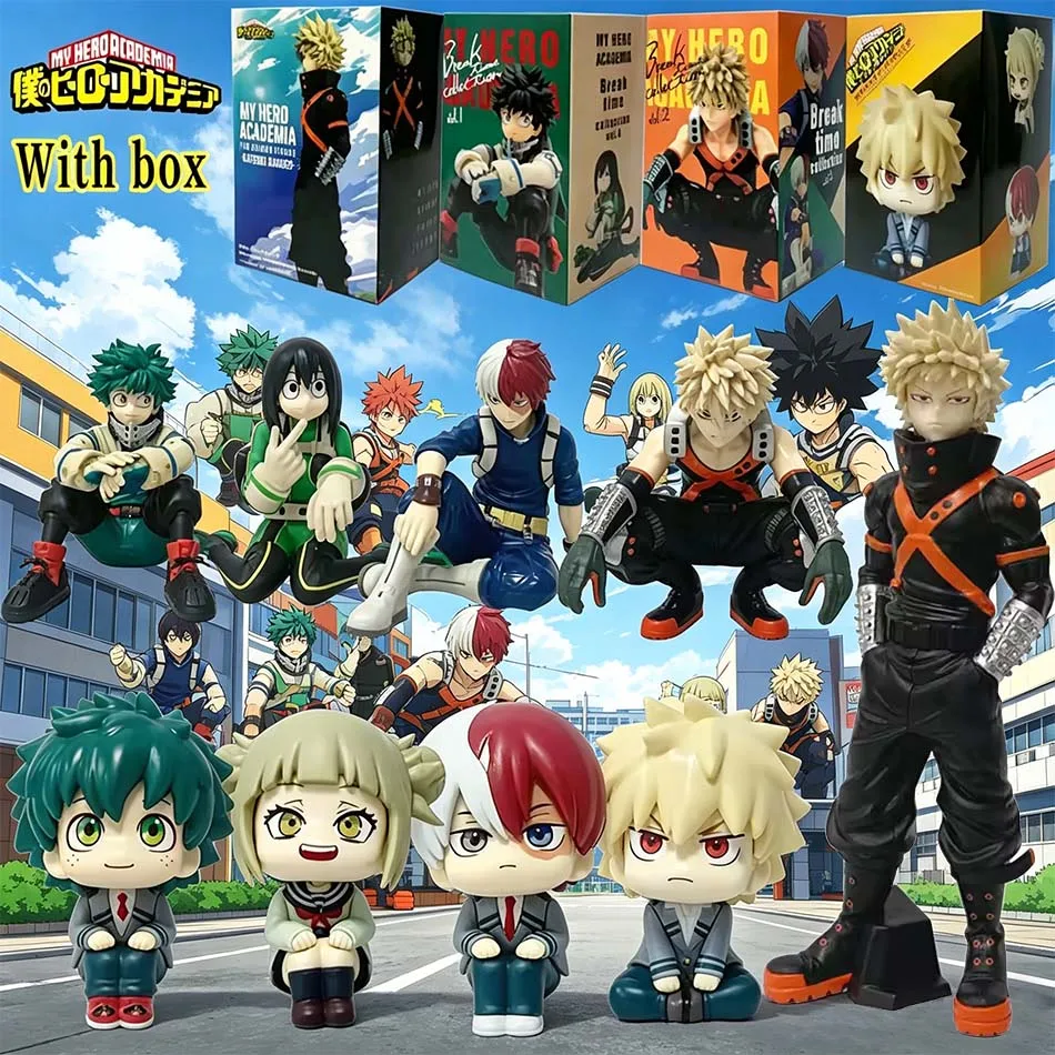 21cm Boku no Hero Academia Anime-Figur Bakugo Katsuki Actionfigur Midoriya Izuku/Todoroki Shoto Figurine PVC Sammelfigur Spielzeug