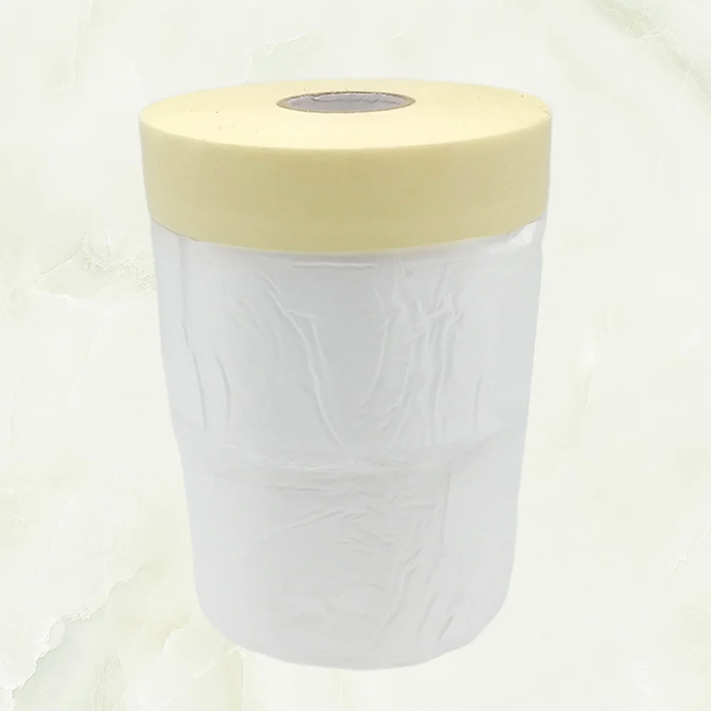 

1Pcs Spraying Masking Film Waterproof Sunproof Smooth Strong Stretch Durable 1100mm X30m Protective Film Masking Tape
