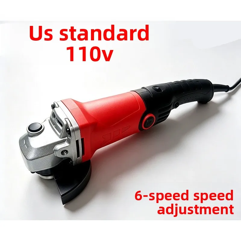 110V Variable Speed Handheld Angle Grinder Multi Use Cutting Polisher