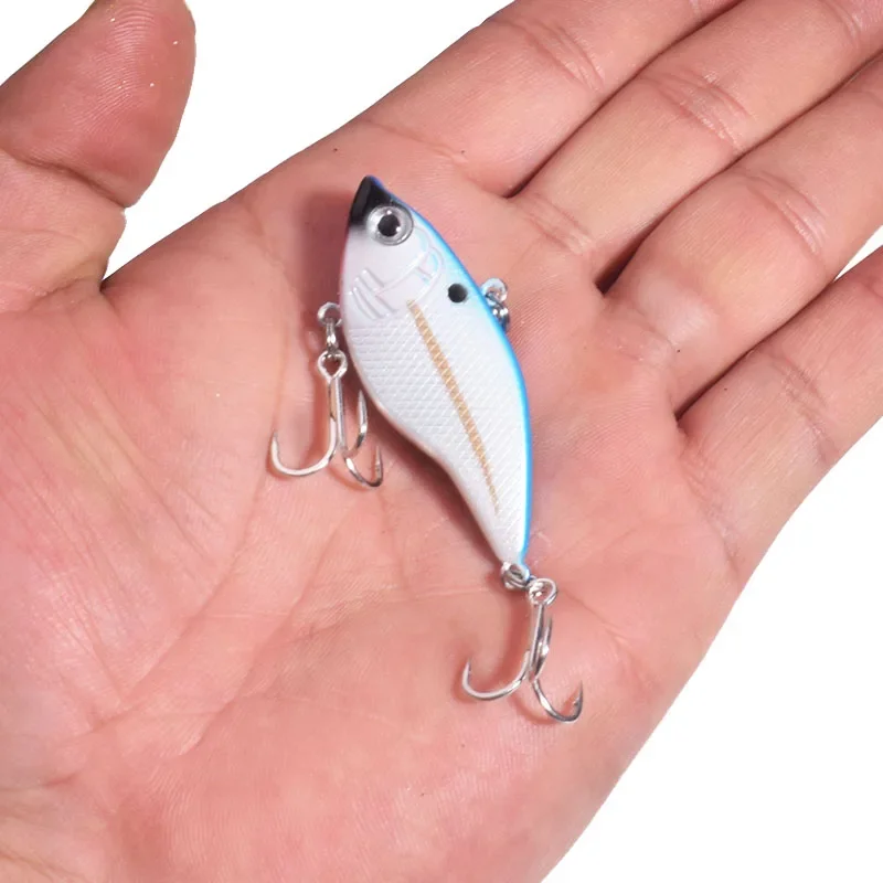 1 pz inverno ghiaccio VIB richiamo di pesca 5.5cm 15g affondamento vibrazione Wobbler plastica artificiale esca dura per tutte le profondità