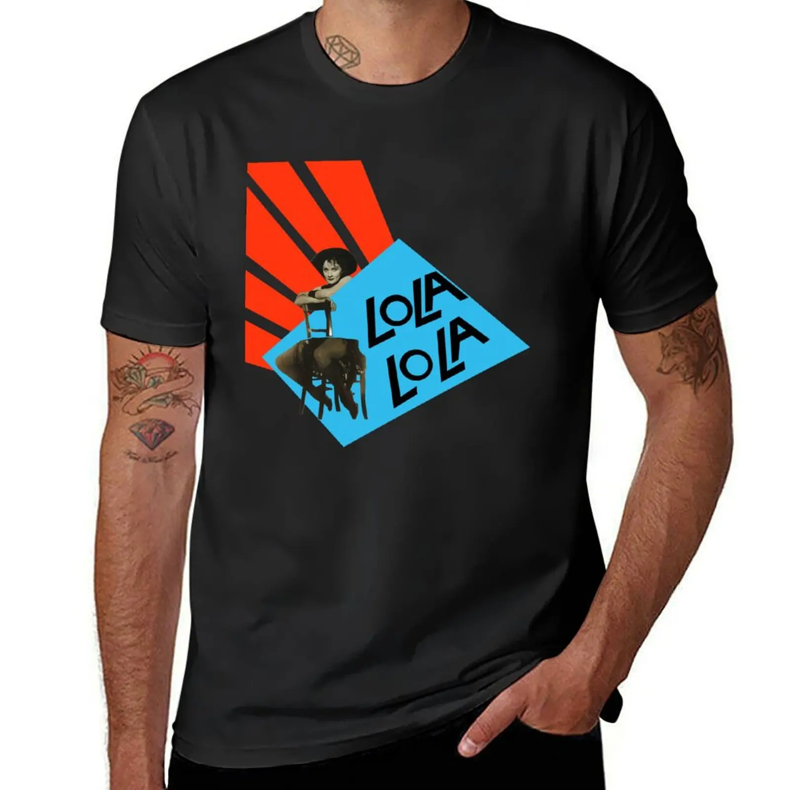 

THE BLUE ANGEL - LOLA - Marlene Dietrich T-Shirt topping shirts graphic mens t shirts casual stylish