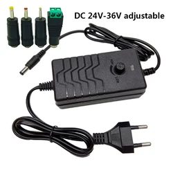 Adjustable power supply 24V-36V 2A dc 31v 26v 27v 28v 29v 30v 35v Universal Power Adapter AC DC Adaptor Adaptador DC Coneector